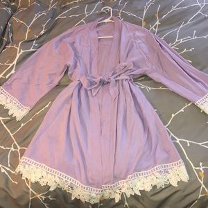 Lavender robe